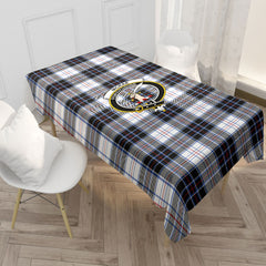 McRae Dress Modern Tartan Crest Tablecloth