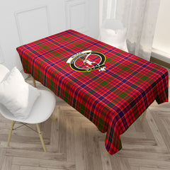 McRae Modern Tartan Crest Tablecloth