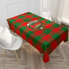 Moncrief Tartan Crest Tablecloth