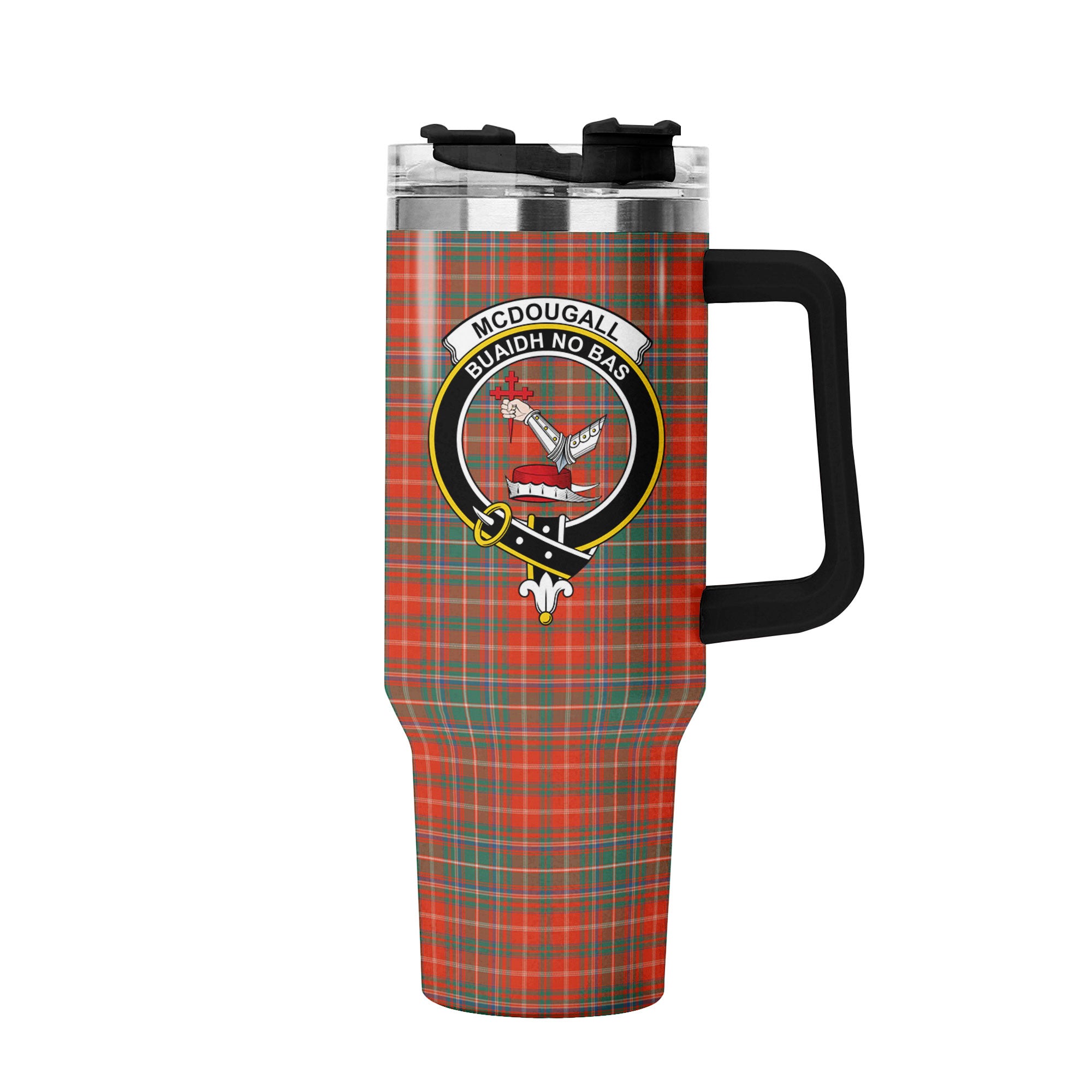 McDougall Ancient Tartan Crest 40 oz Insulated Tumbler with Handle