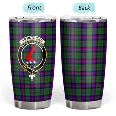 Armstrong Modern Tartan Crest Tumbler