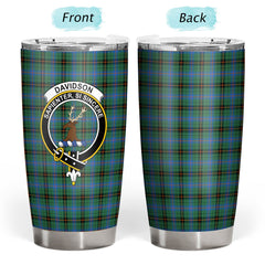 Davidson Ancient Tartan Crest Tumbler