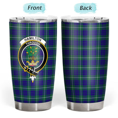 Hamilton Hunting Modern Tartan Crest Tumbler