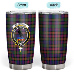 MacDonnell of Glengarry Modern Tartan Crest Tumbler