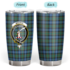 MacRae Hunting Ancient Tartan Crest Tumbler