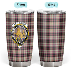 McPherson Hunting Ancient Tartan Crest Tumbler