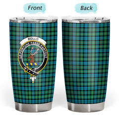 Rollo Ancient Tartan Crest Tumbler