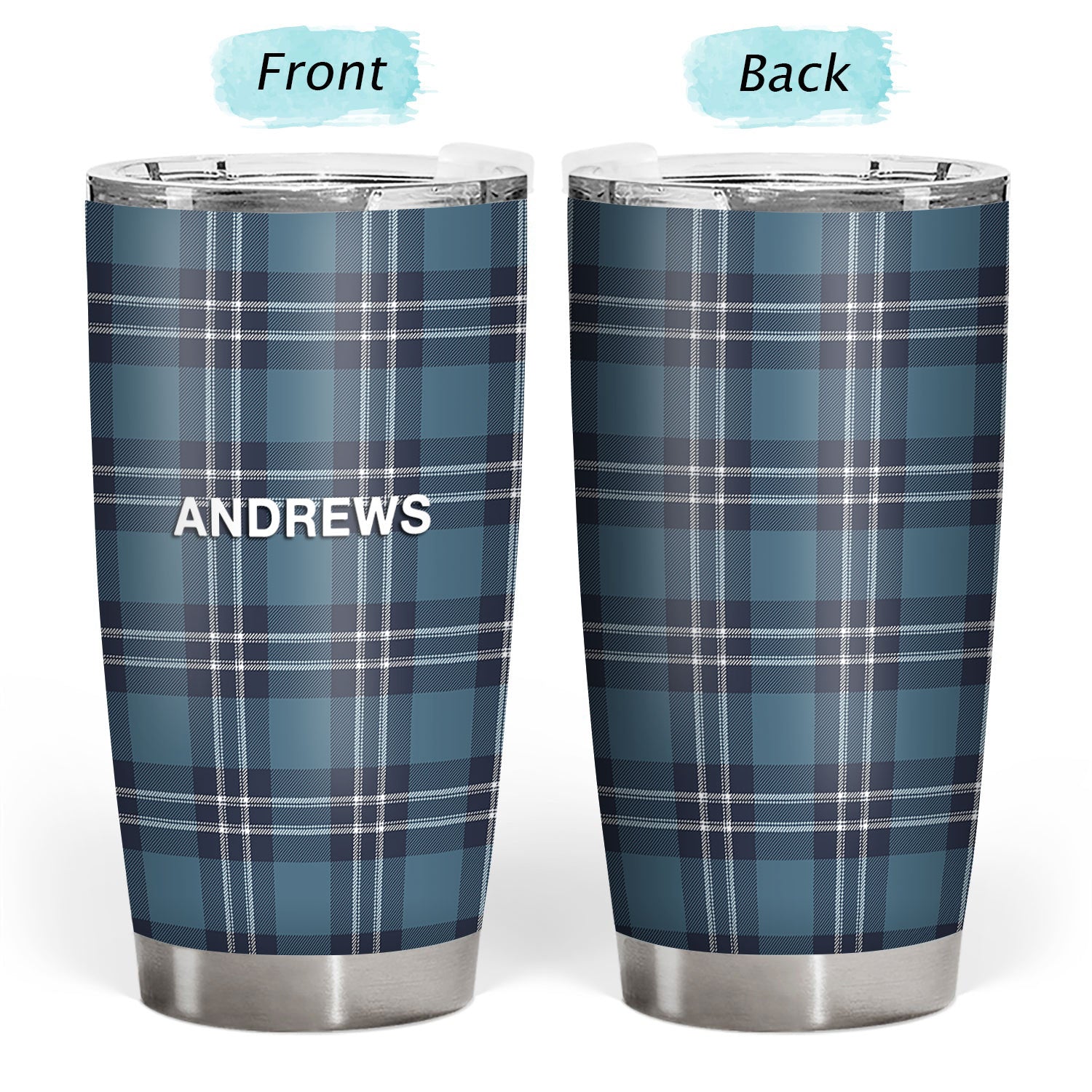 St Andrews Tartan Tumbler