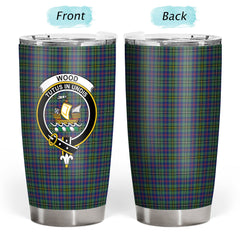 Wood Tartan Crest Tumbler