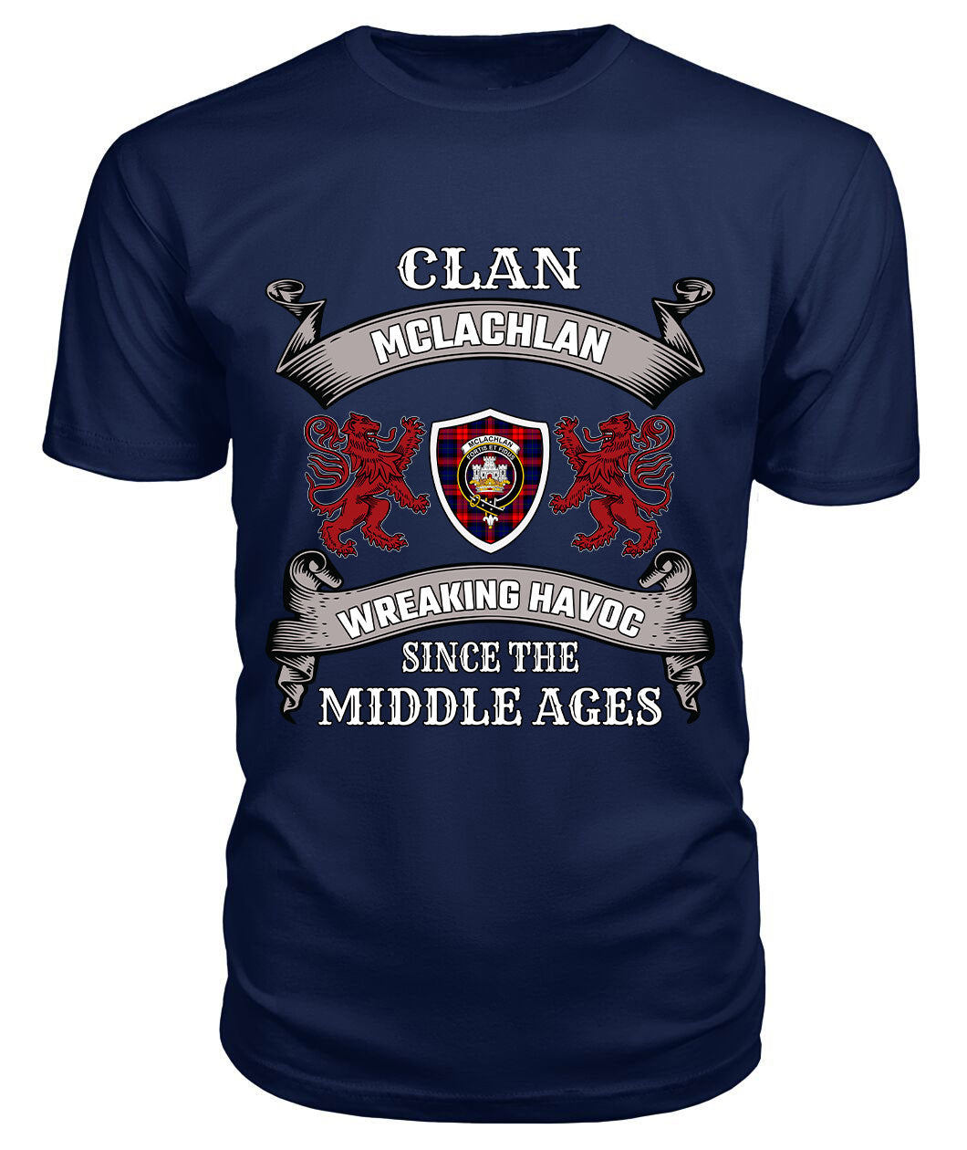 McLachlan Modern Tartan - 2D T-shirt