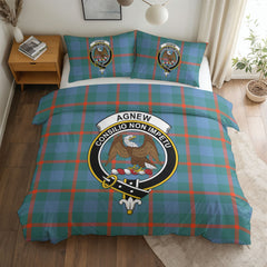 Agnew Ancient Tartan Crest Bedding Set