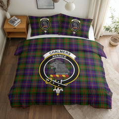 Chalmers Tartan Crest Bedding Set