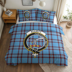 Elliott Ancient Tartan Crest Bedding Set