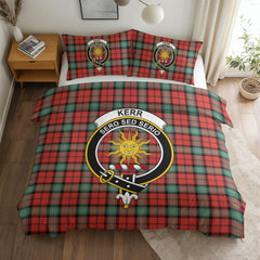 Kerr Ancient Tartan Crest Bedding Set