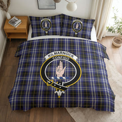 Kilmarnock Tartan Crest Bedding Set
