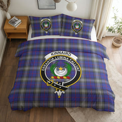 Kinnaird Tartan Crest Bedding Set