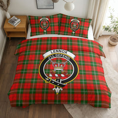 Lennox (Lennox Kincaid) Tartan Crest Bedding Set