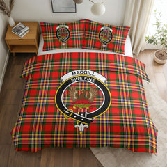 Makgill Tartan Crest Bedding Set