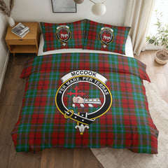 McCook Tartan Crest Bedding Set