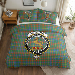McIntosh Hunting Ancient Tartan Crest Bedding Set