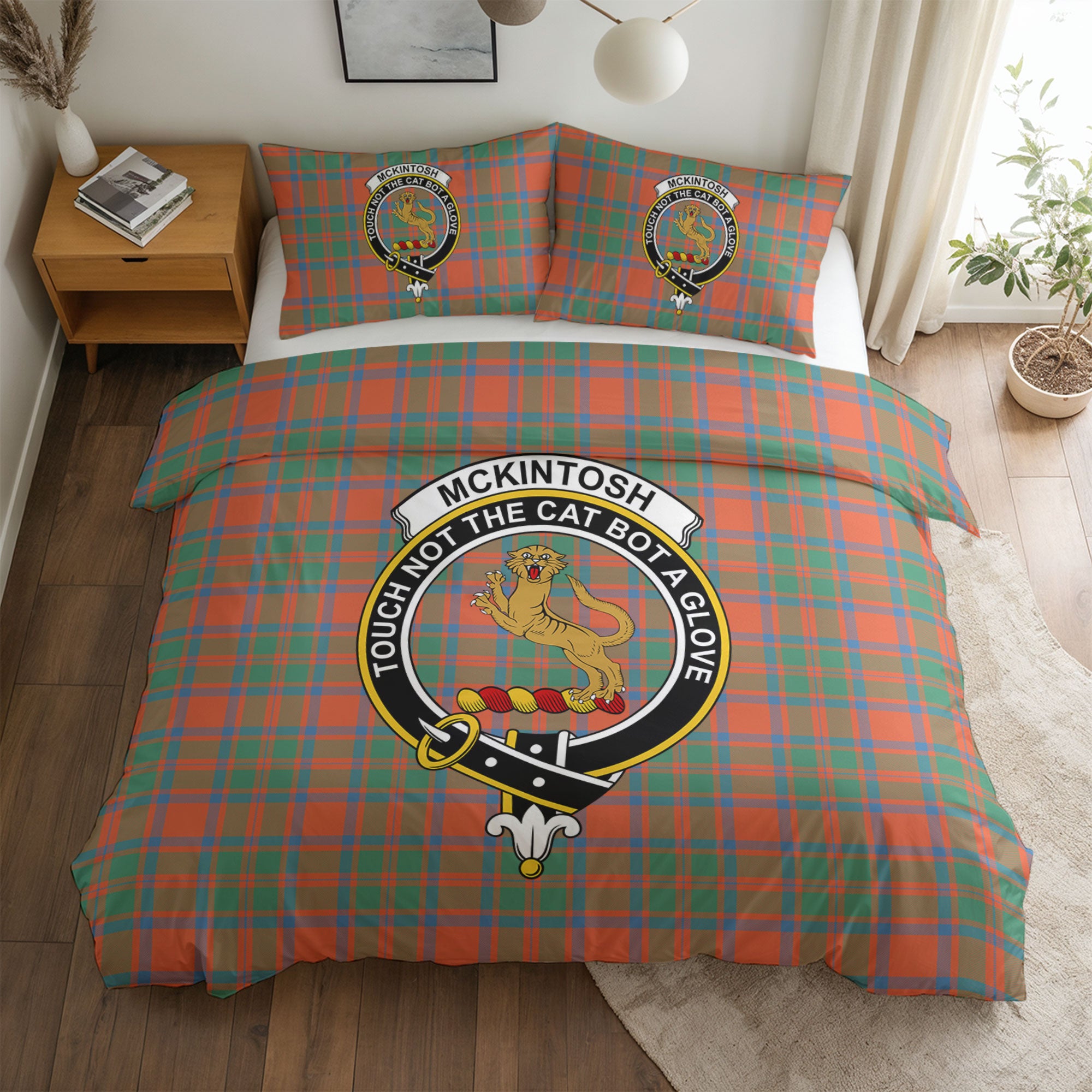 McKintosh Ancient Tartan Crest Bedding Set