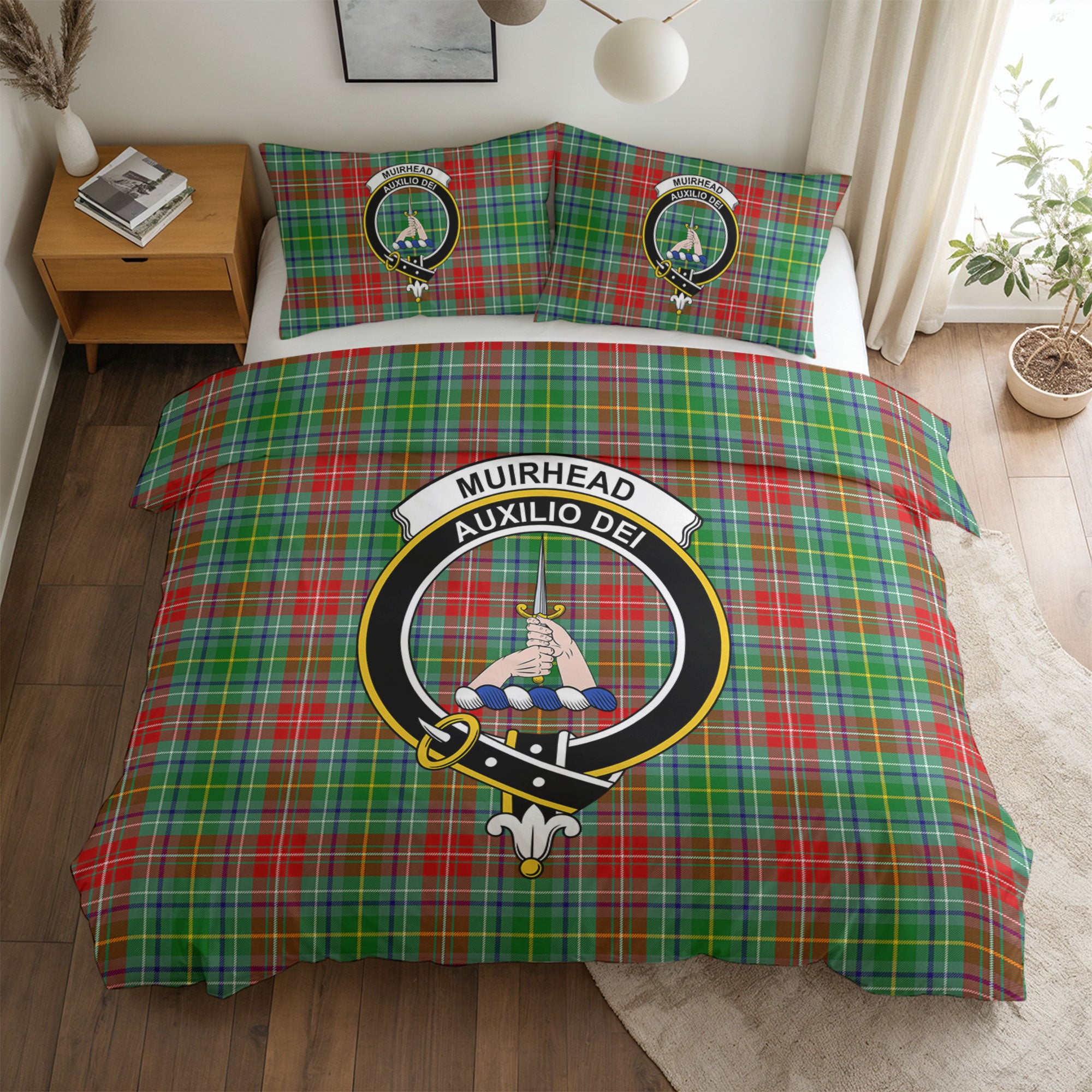 Muirhead Tartan Crest Bedding Set