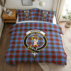 Skirving Tartan Crest Bedding Set
