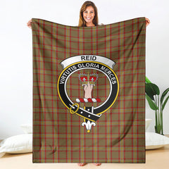 Reid Ancient Tartan Crest Blanket