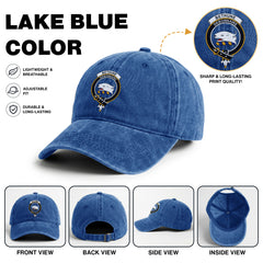 Bethune Crest Washed Classic Cap