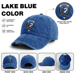 Brisbane Crest Washed Classic Cap
