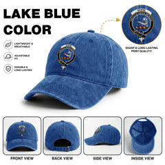 Skene Crest Washed Classic Cap