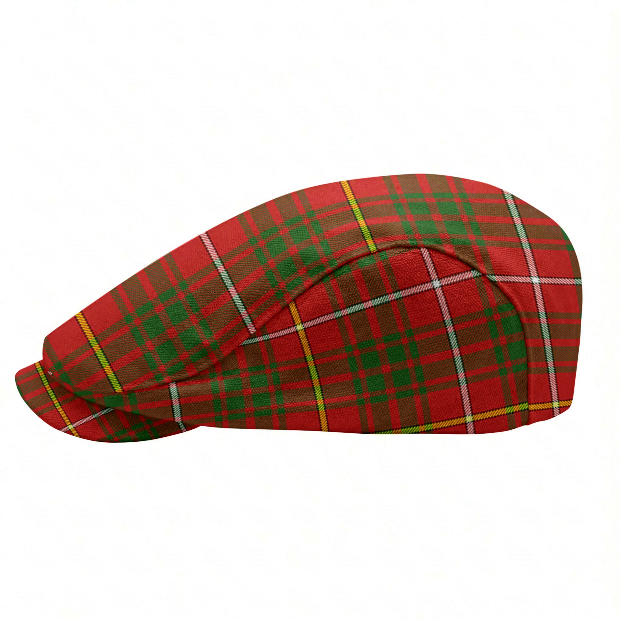 Bruce Modern Tartan Flat Caps