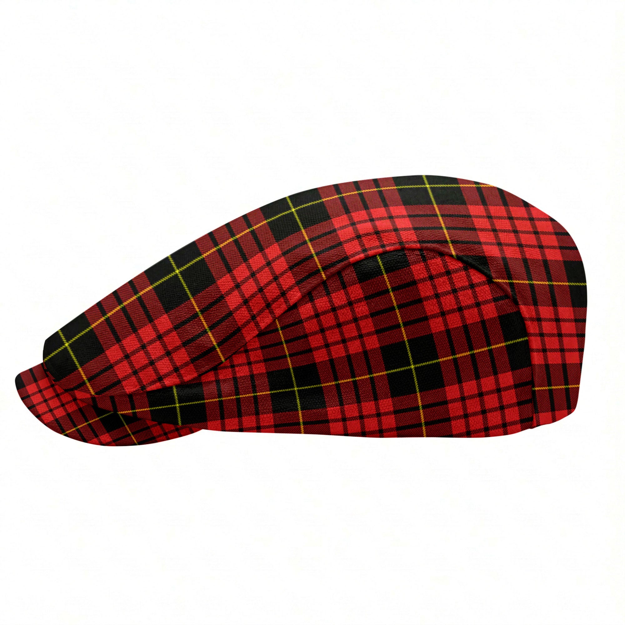 McQueen Modern Tartan Flat Caps