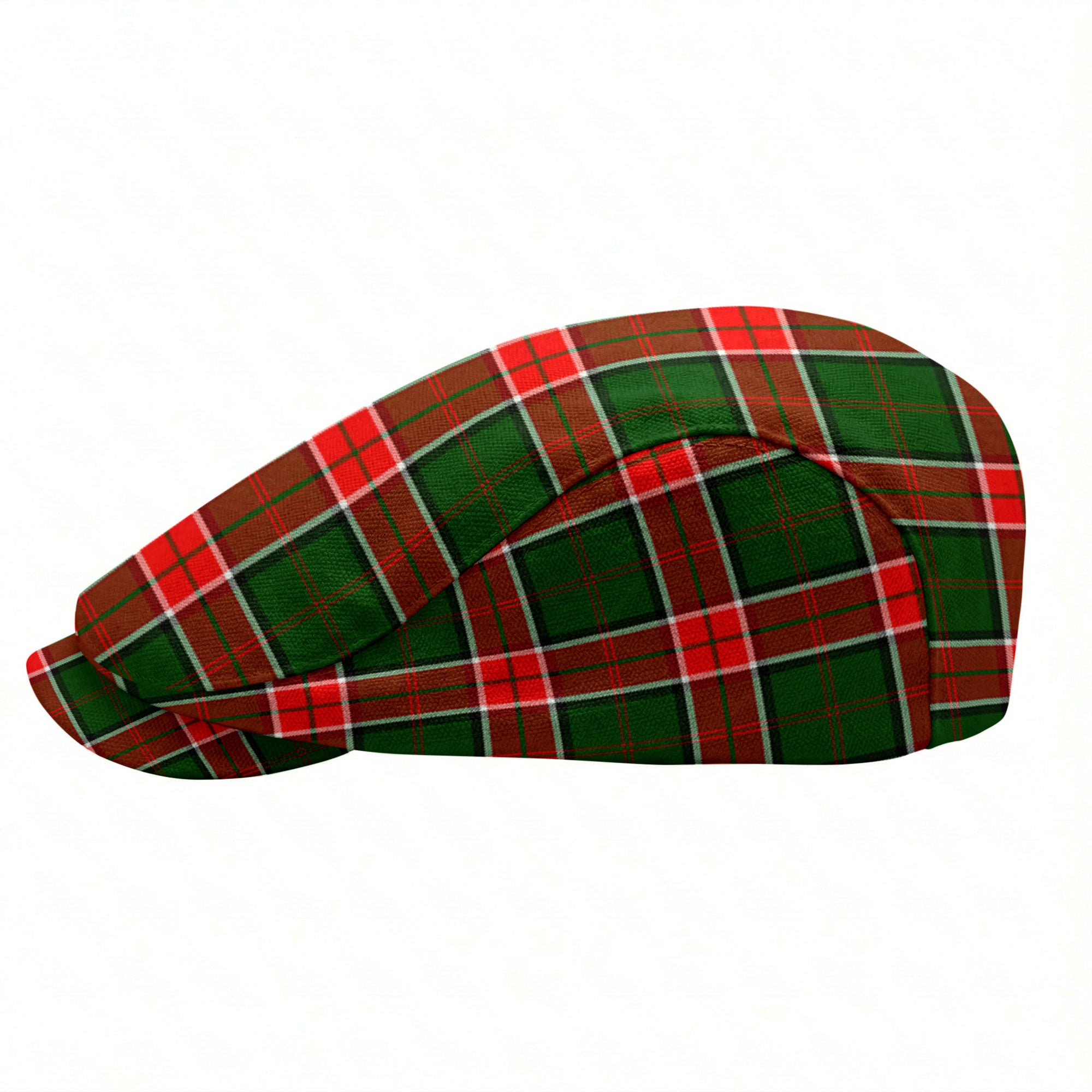 Pollock Tartan Flat Caps