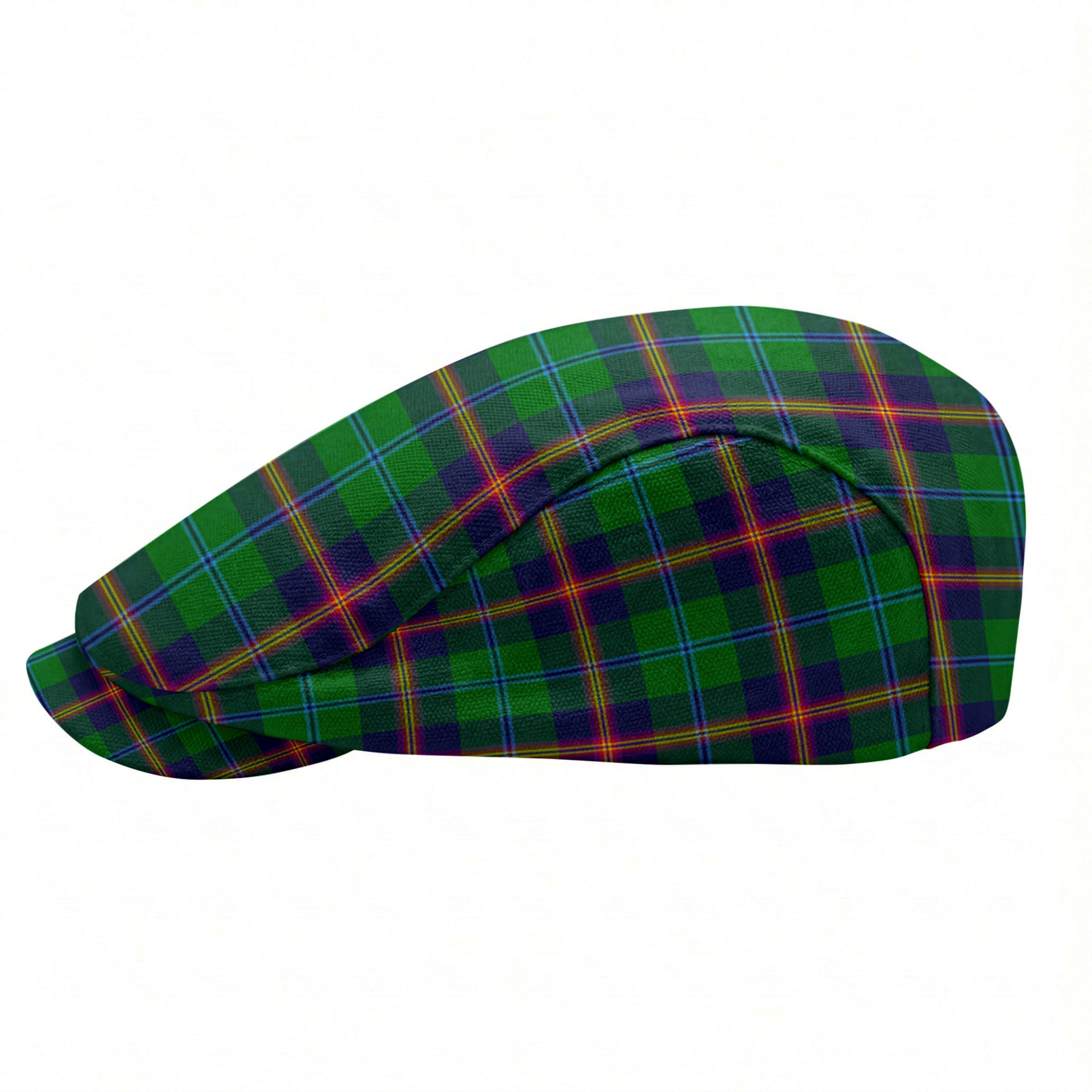 Young Modern Tartan Flat Caps