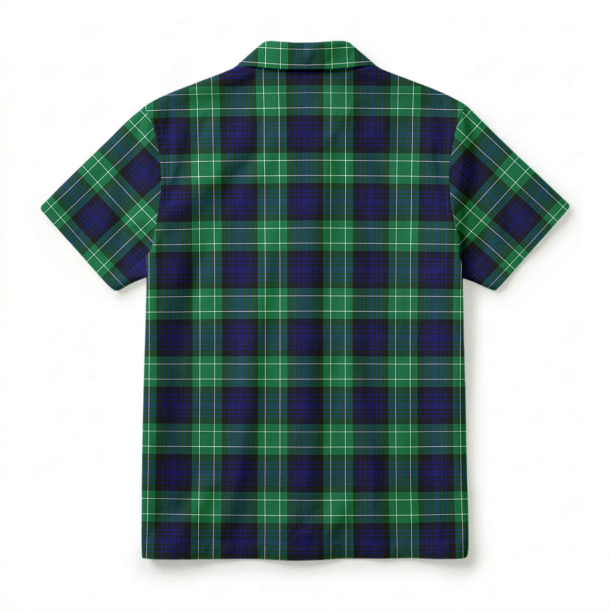 Abercrombie Tartan Crest Hawaiian Shirt