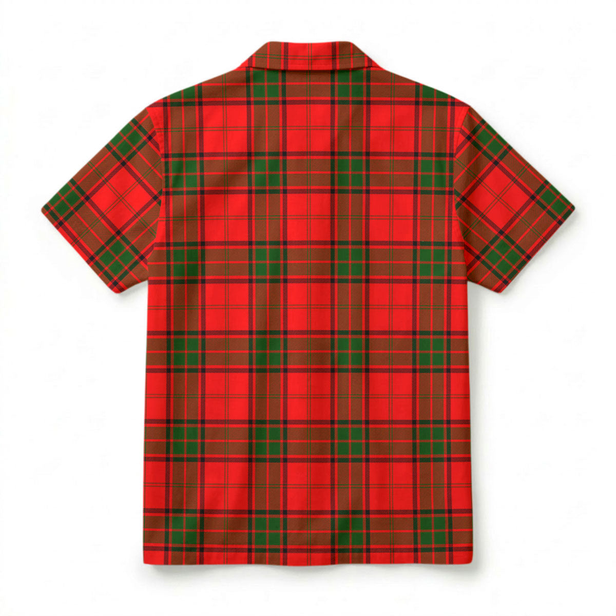 Adair Modern Tartan Crest Hawaiian Shirt