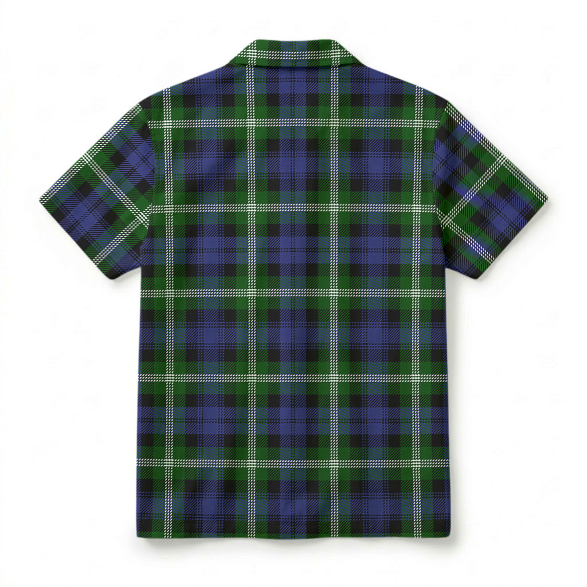 Baillie Modern Tartan Crest Hawaiian Shirt