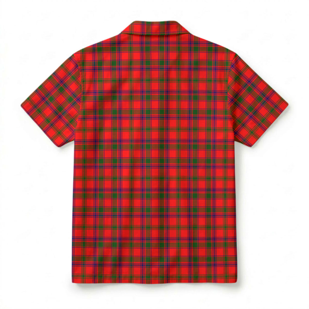 Bain Tartan Crest Hawaiian Shirt