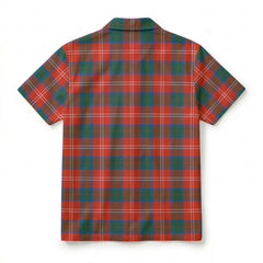 Chisholm Ancient Tartan Crest Hawaiian Shirt