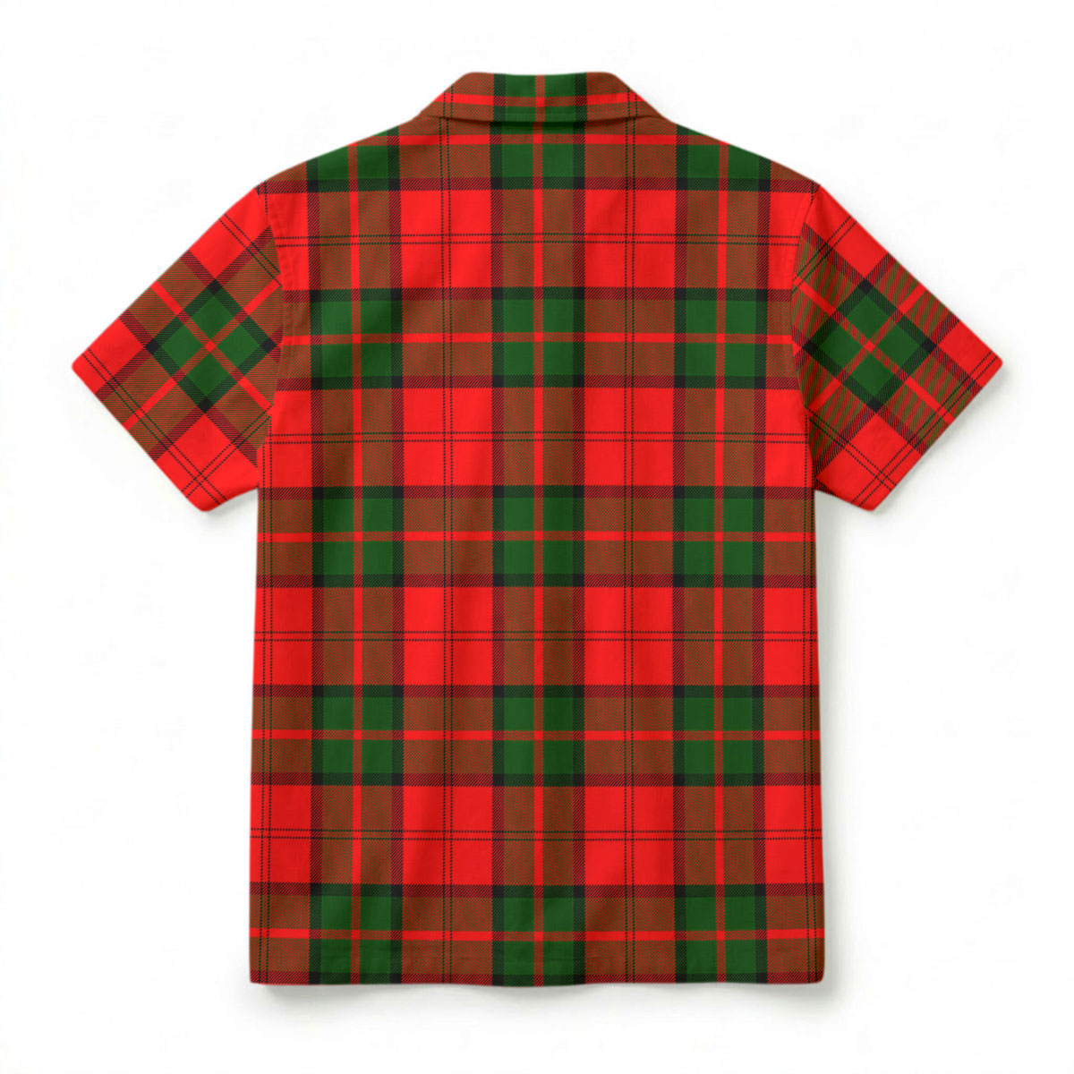 Dunbar Modern Tartan Crest Hawaiian Shirt