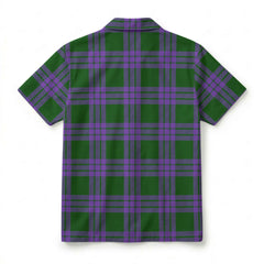 Elphinstone Tartan Crest Hawaiian Shirt