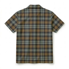 Gordon Weathered Tartan Crest Hawaiian Shirt