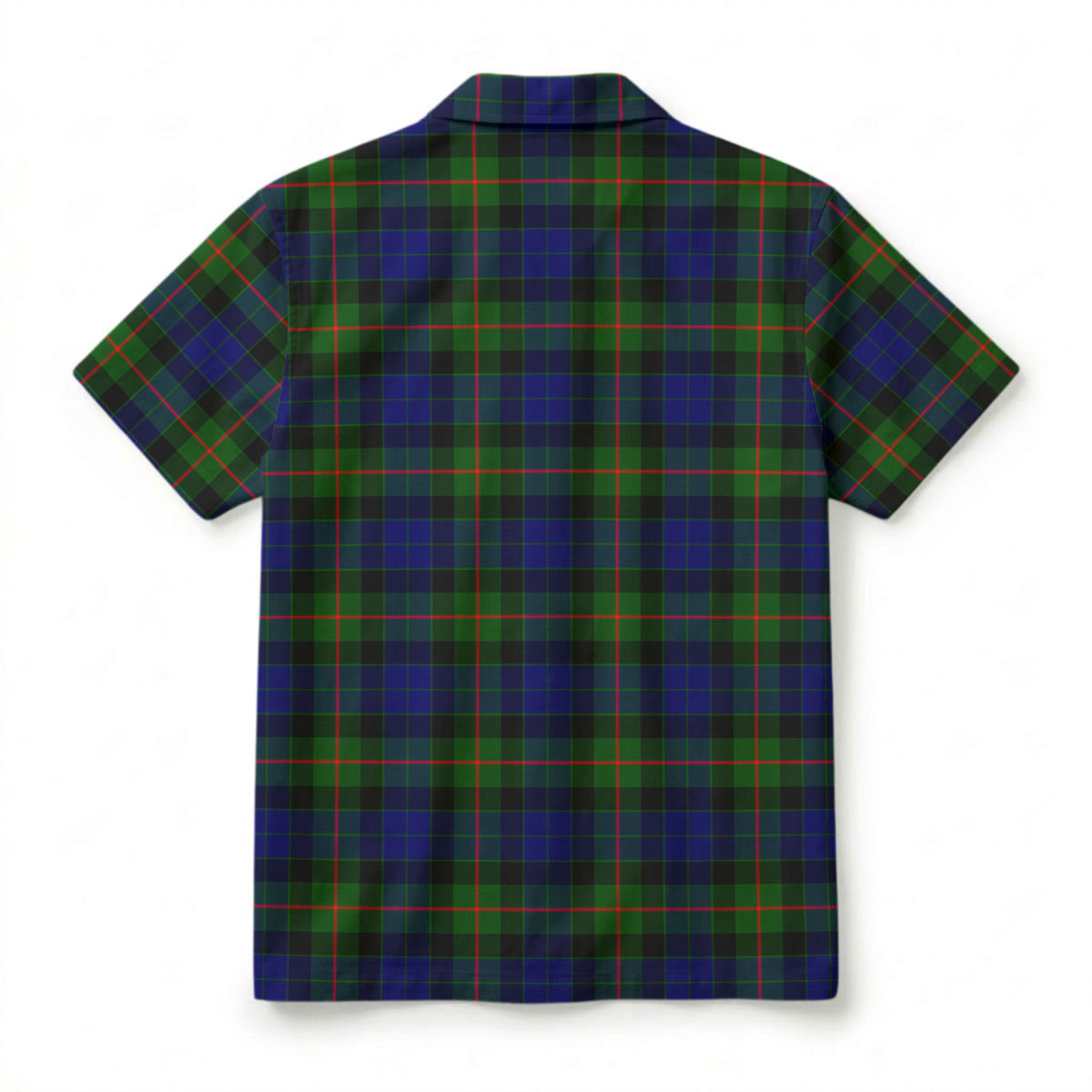 Gunn Modern Tartan Crest Hawaiian Shirt
