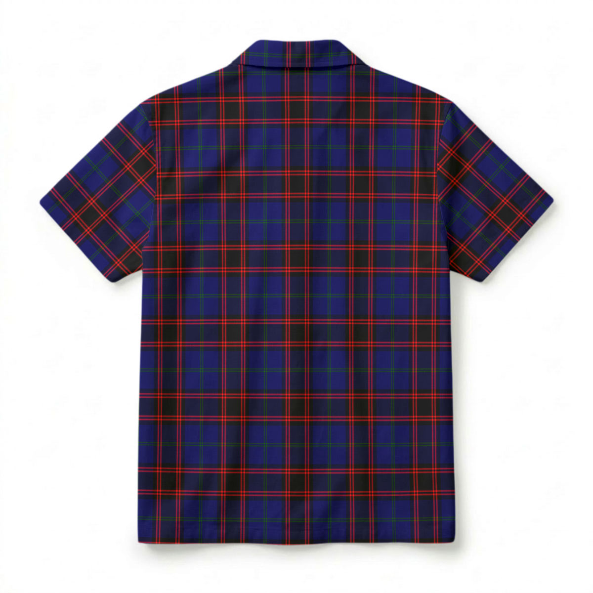 Home Modern Tartan Crest Hawaiian Shirt