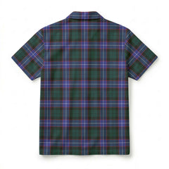 Hunter Modern Tartan Crest Hawaiian Shirt