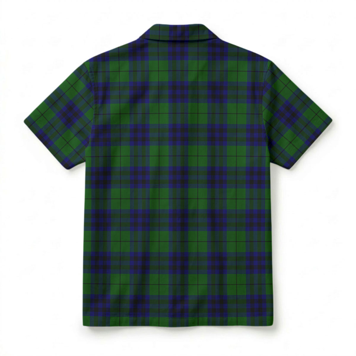 Keith Modern Tartan Crest Hawaiian Shirt