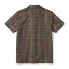 Kennedy Weathered Tartan Crest Hawaiian Shirt