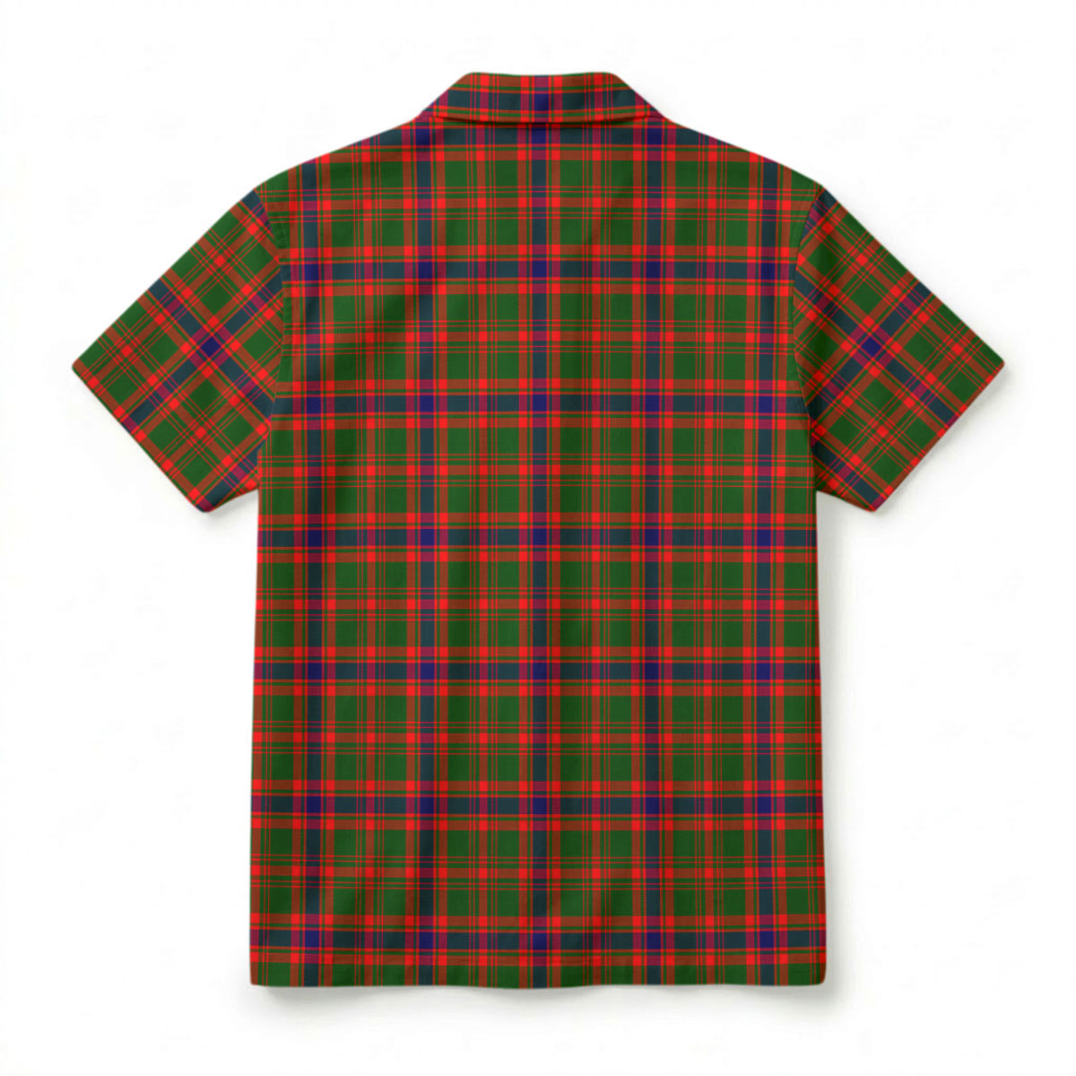 Kinninmont Tartan Crest Hawaiian Shirt