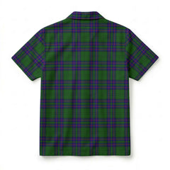 Lockhart Modern Tartan Crest Hawaiian Shirt